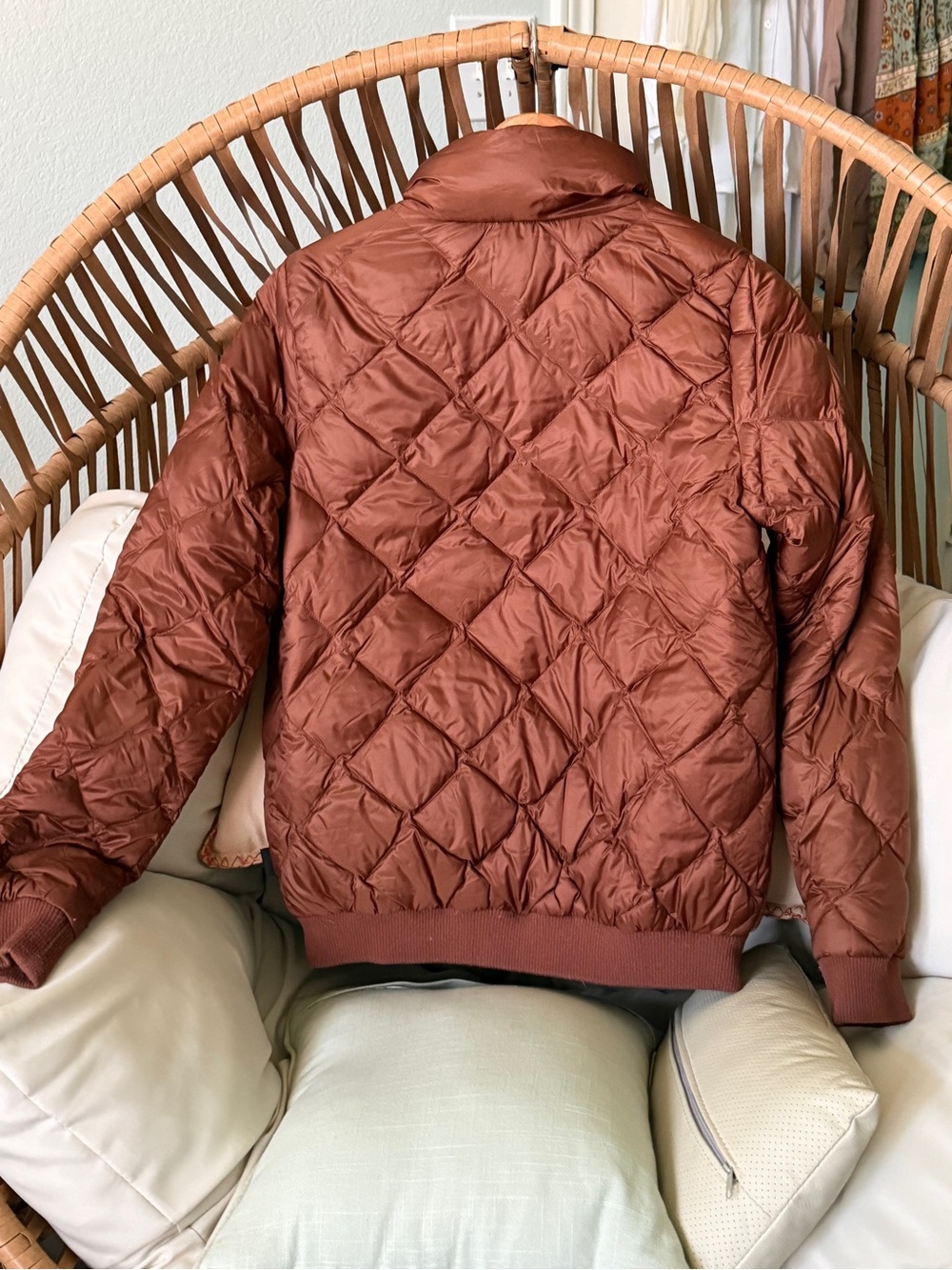 Patagonia Women’s Prow Bomber Jacket – Moccasin Brown – Size Medium – EUC - Picture 8 of 14